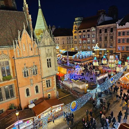 Rynek Market Square Wroclove Tectum Apartments Z Widokiem Na Rynek Вроцлав Екстер'єр фото